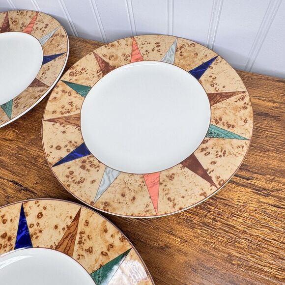 4 Christopher Stuart Optima Villa D’ Este Salad Dessert Plates 8 1/2” HK206 - Picture 5 of 10